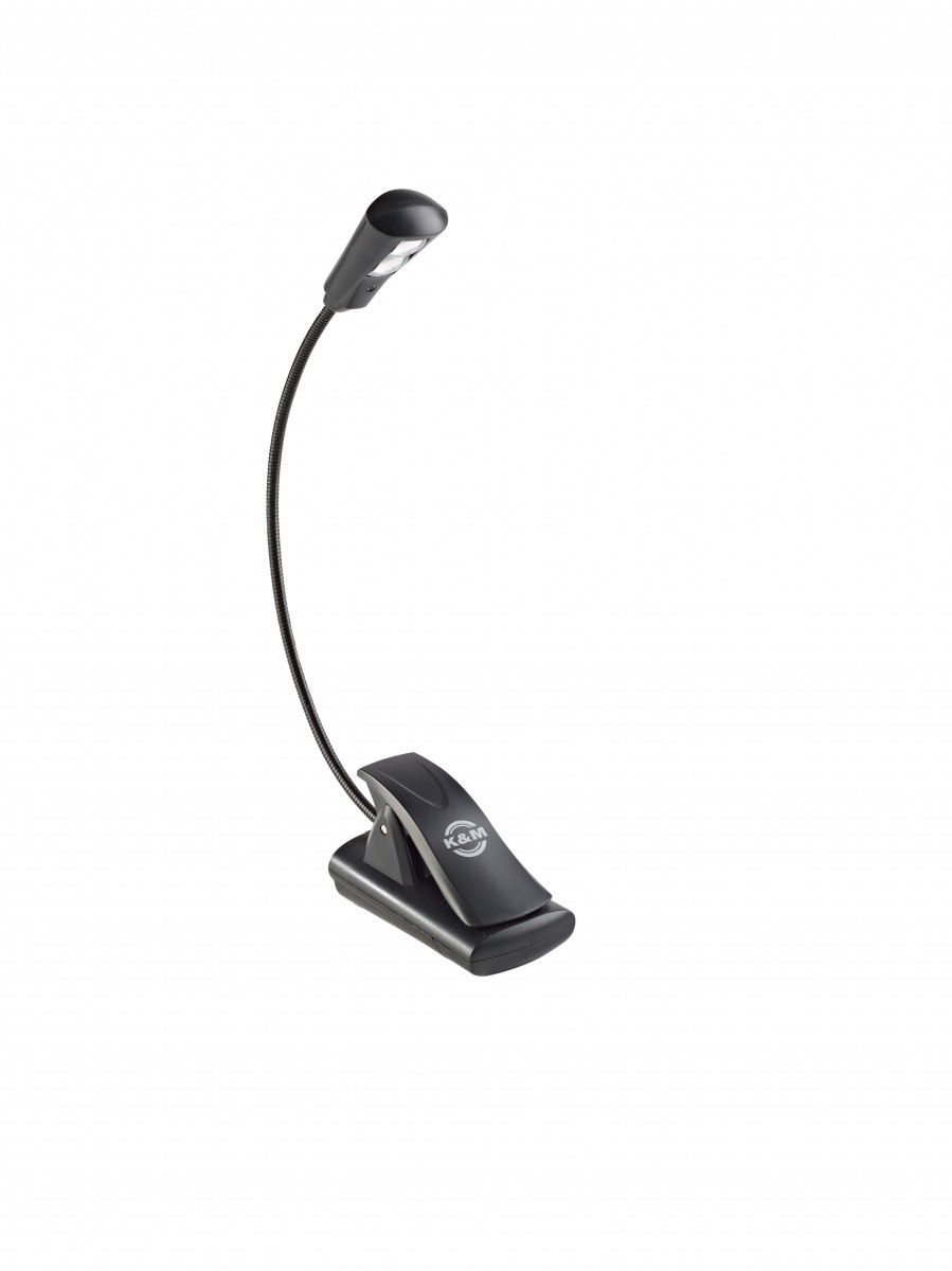 K&M 12242 Music Stand Light 2 LED Flexlight