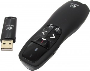 Logitech Professional Presenter R400 Black USB