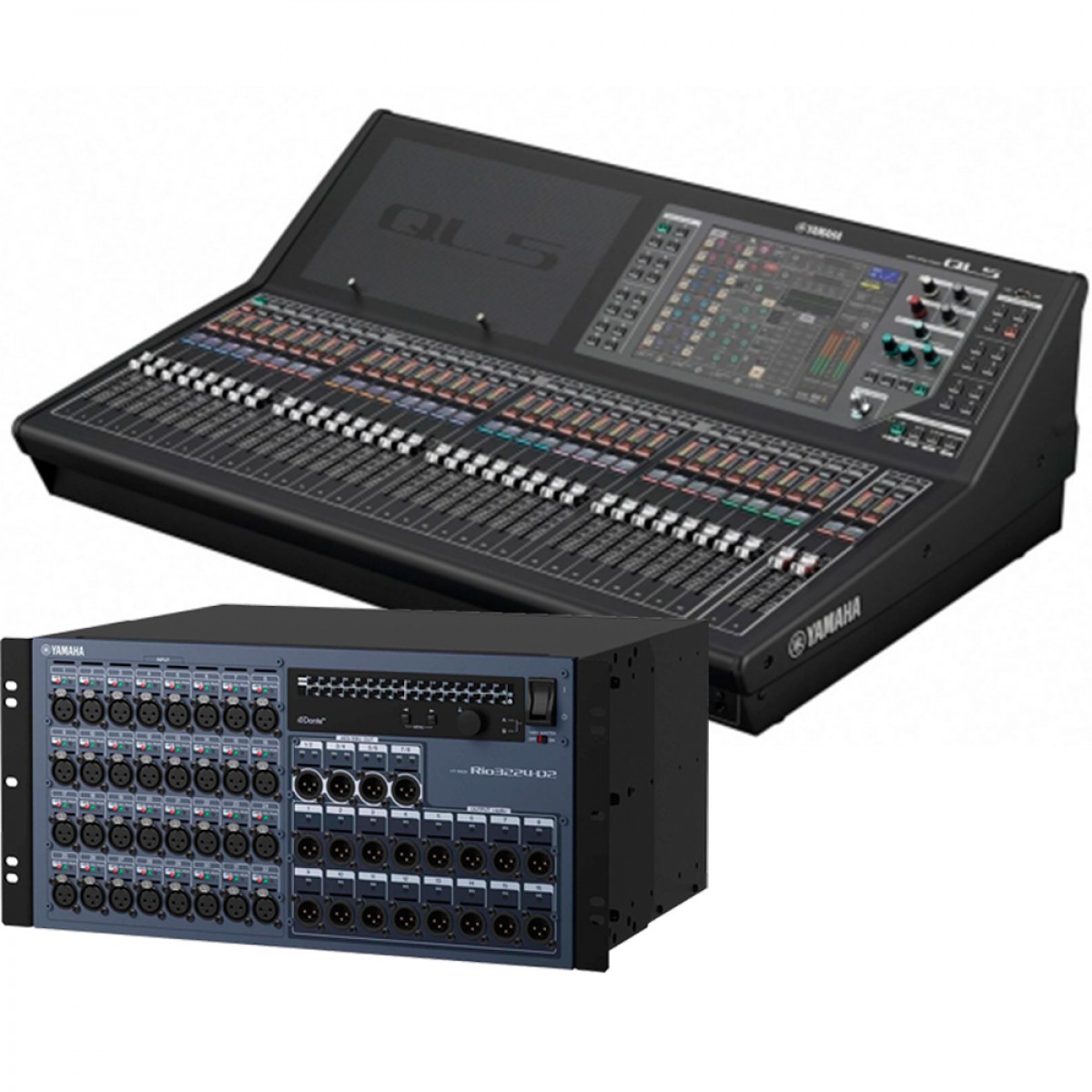YAMAHA QL5 + Rio3224D