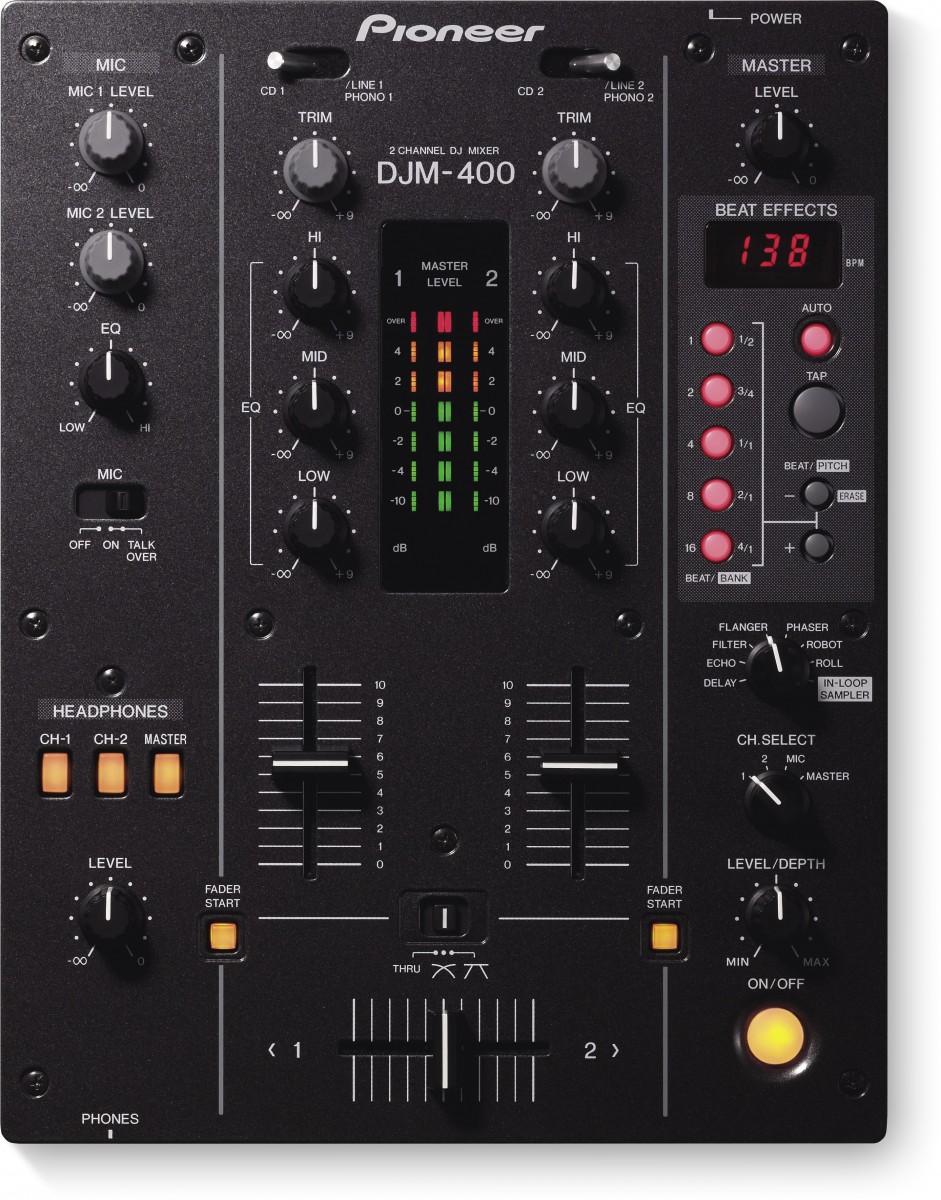 Комплект Pioneer 2x CDJ-850-K + DJM-400 Комплект Pioneer 2x CDJ-850-K + DJM-400