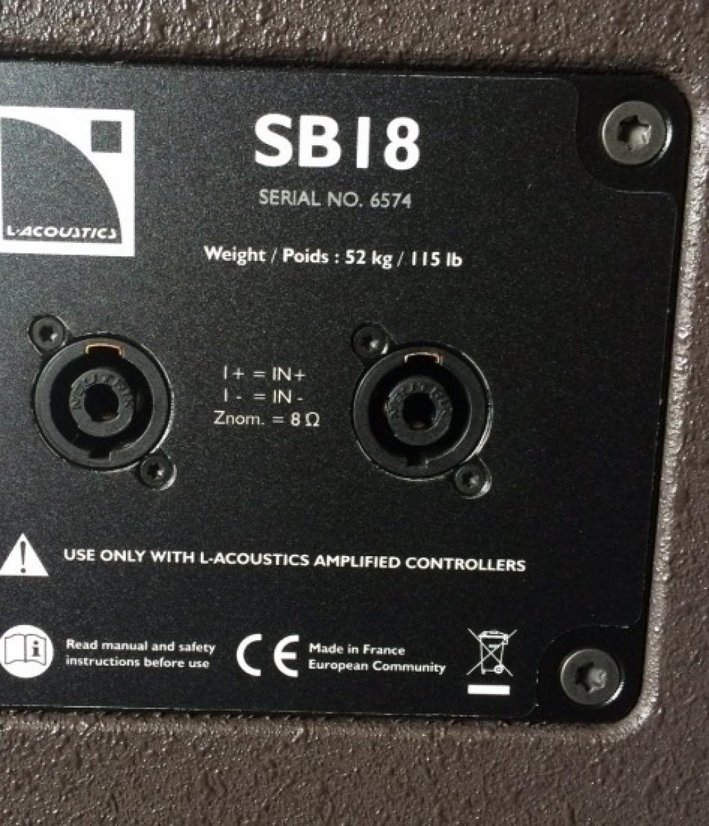 L-acoustics sb18