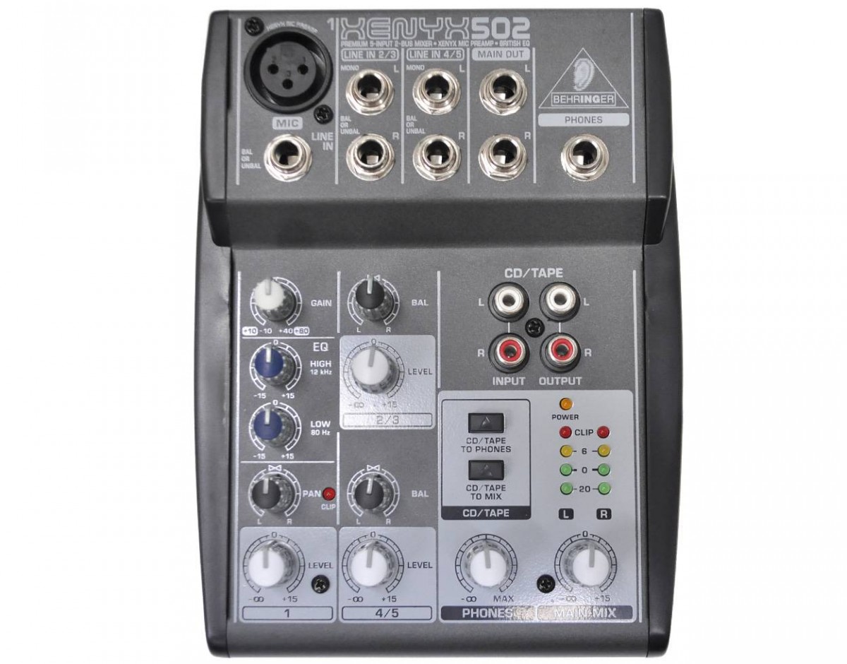 BEHRINGER XENYX 502